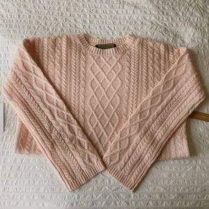 reformation fisherman sweater